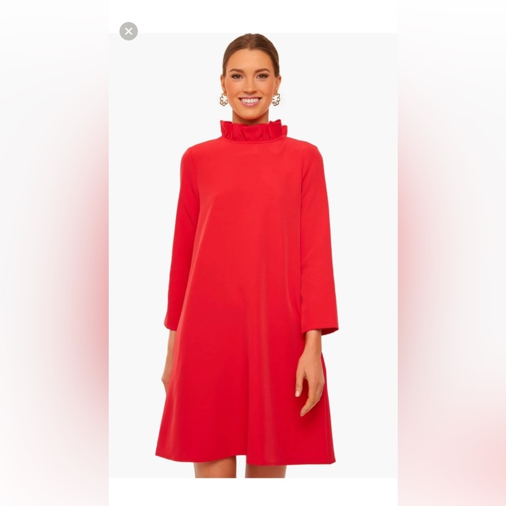 Elegant Red Women's Dress
